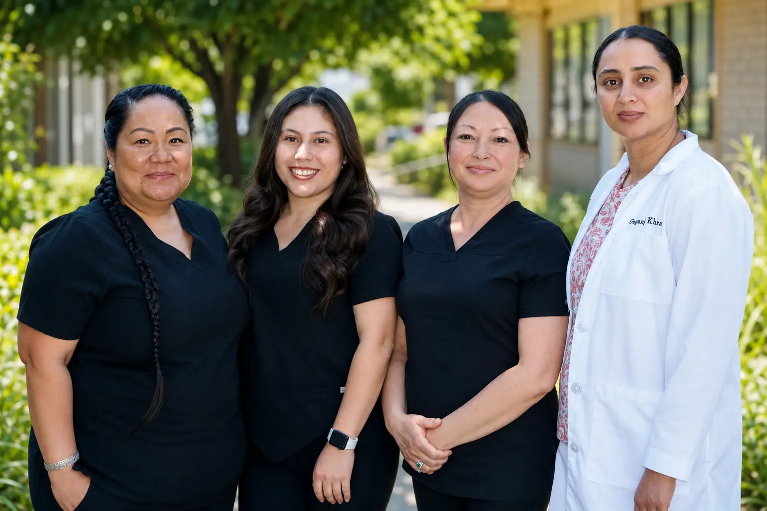 The Signature Smiles Dental Group dental team in Milpitas, CA, led by Dr. Gaganjot Khera, DDS